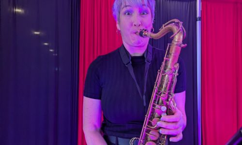 Saxophoniste LJC Média événement